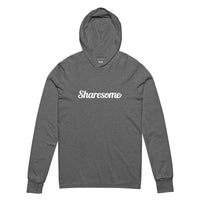 Hooded long-sleeve tee Sharesome Logo & Icon