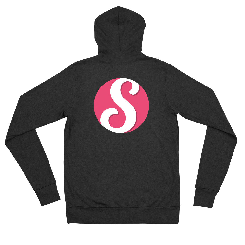 Supreme S Logo Hooded Sweatshirt Black