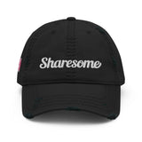 Distressed Dad Hat Sharesome Logo & Icon