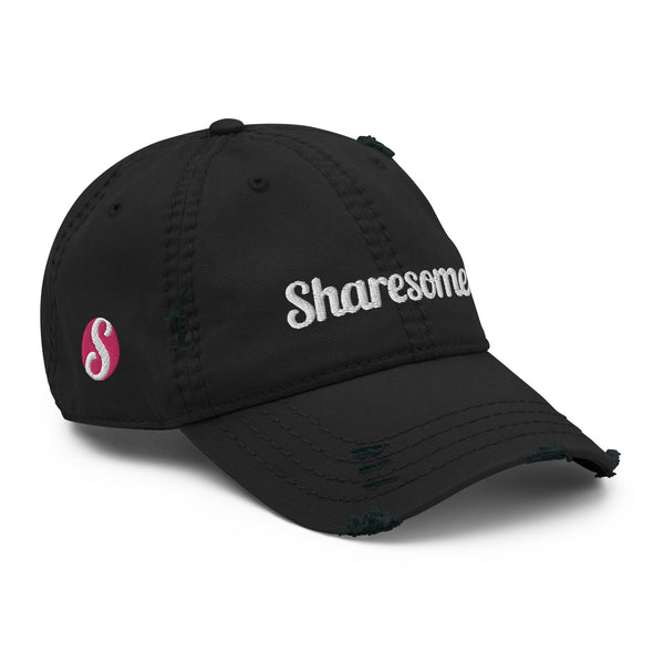 Distressed Dad Hat Sharesome Logo & Icon