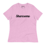 Women's Relaxed T-Shirt Sharesome Logo & Icon