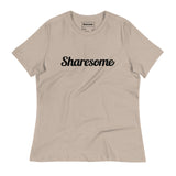 Women's Relaxed T-Shirt Sharesome Logo & Icon