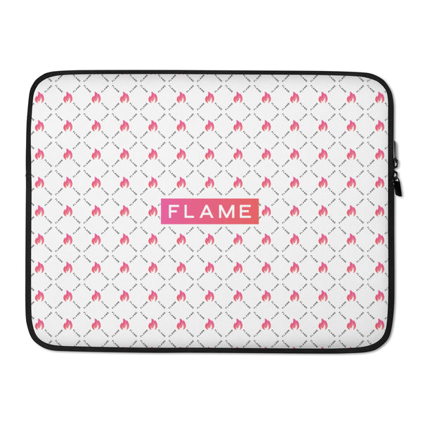 Laptop Sleeve Flame Pattern