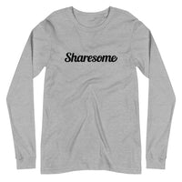 Unisex Long Sleeve Tee Sharesome Logo