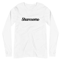 Unisex Long Sleeve Tee Sharesome Logo