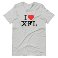 Short-Sleeve Unisex T-Shirt I Heart XFL