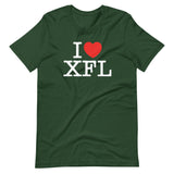 Short-Sleeve Unisex T-Shirt I Heart XFL